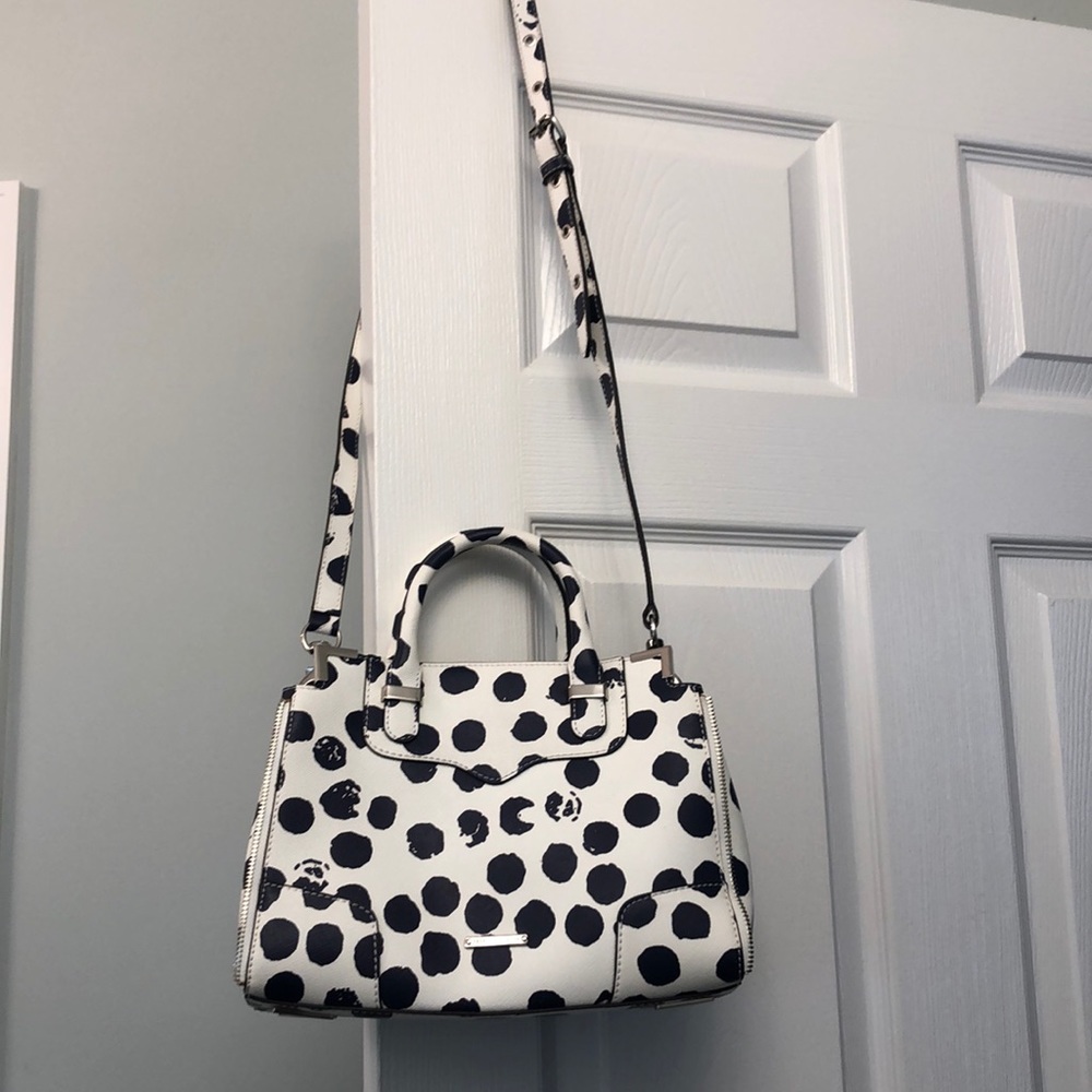 REBECCA MINKOFF Leather Satchel - NEVER USED.
